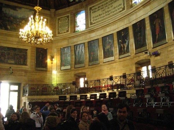 Inside the Assembly House