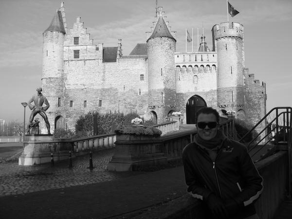 Me and Antwerp Castle
