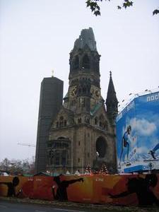 Spireless church damaged during the war