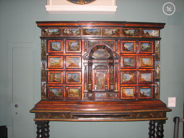 A really old cabinet