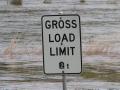 The load limit sign