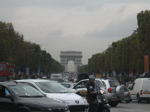 Champs Élysées côté Arc de Triomphe