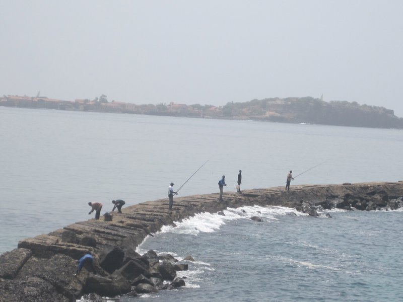 Les pêcheurs sont partout à Dakar
