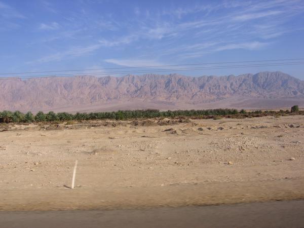 Barren desert = 15 hours driving