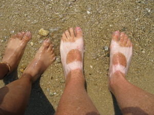 Feet in the Med