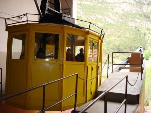 gondola up to Montserrat