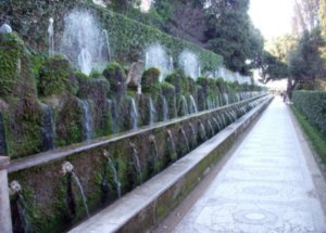Tivoli--Villa d'Este--One Hundred Fountains