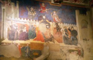 Siena-Palazzo Pubblico, Bad Government Fresco, Ambrogio Lorenzetti