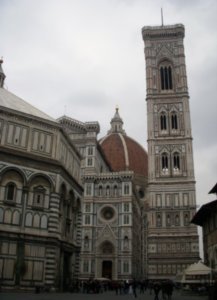 Firenze-Baptistery, Brunelleschi's Dome, Giotto's Bell Tower