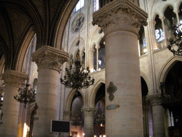 Notre Dame Cathedral, central nave