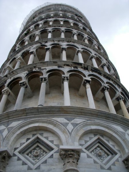 Pisa, Leaning Tower, detail