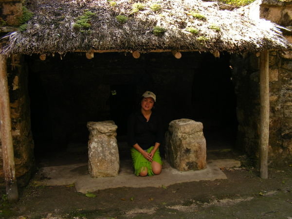 Me in the entrace of offerings cave