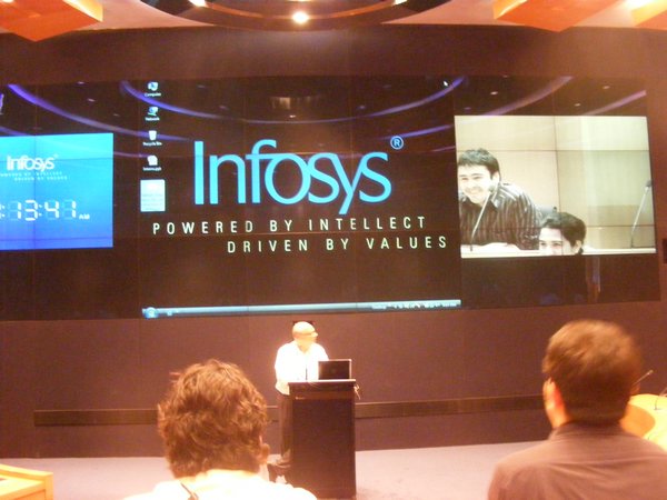 Visit to Infosys, Bangalore
