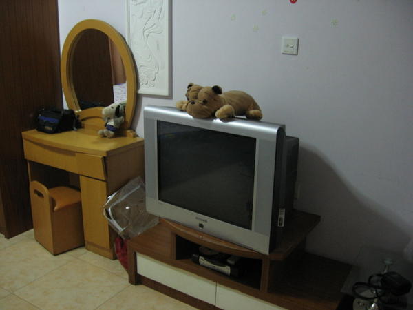 TV and Table