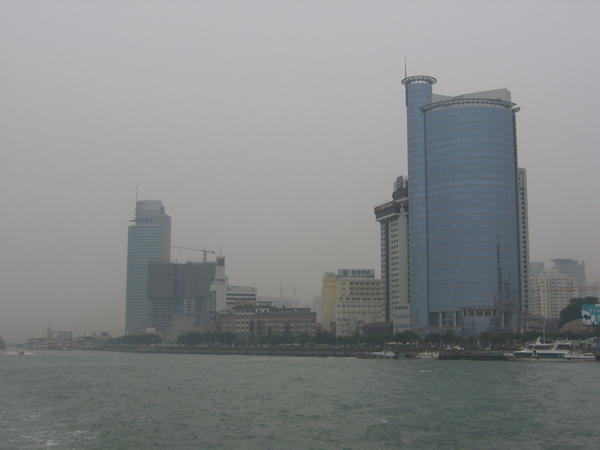 Xiamen near the water