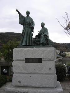 Bentenjima Island statue