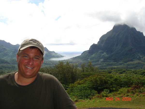 Lookout point on Moorea