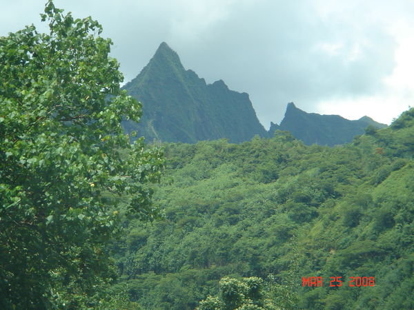 Rugged Mtns of Tahiti