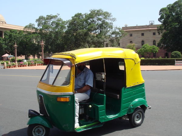 Bill and the auto-rickshaw
