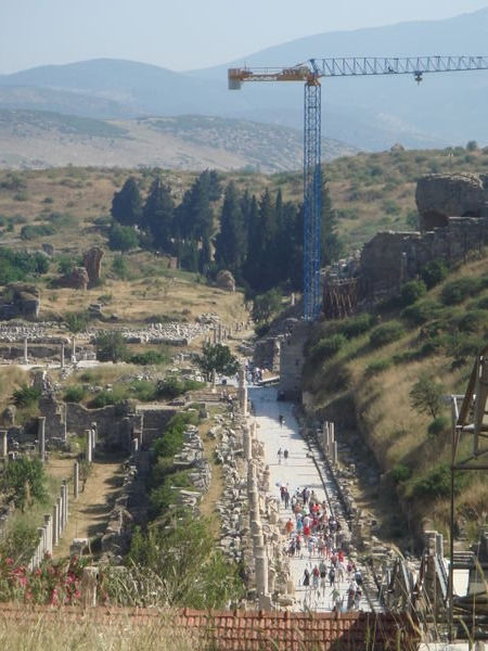 The streets of Ephesus