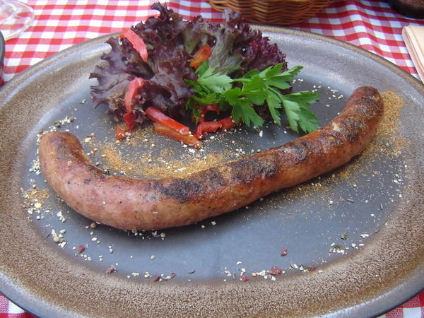 followed by the perfect Polish sausage