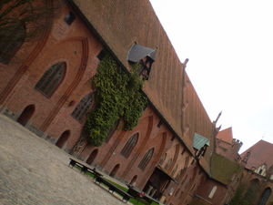 Malbork courtyard
