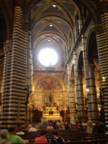 the Duomo inside