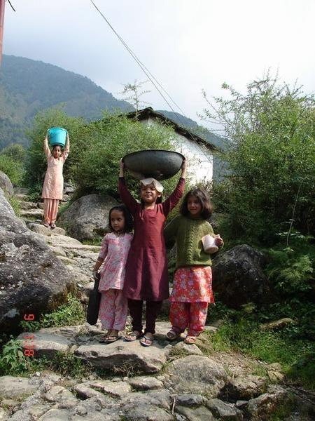 Kids at Darmakod village