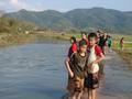 Children bath near Luang Nam Tha