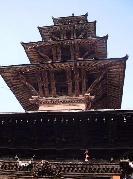 Five-tiered temple in Patan