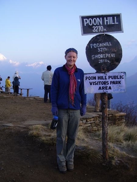 Phil at the top of Poon Hill