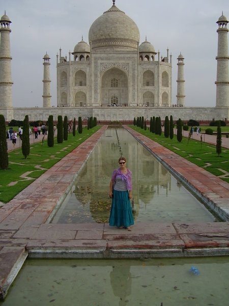 Me at the Taj Mahal