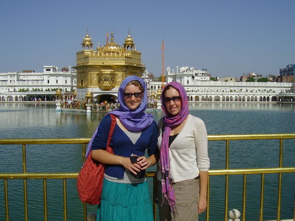 Us at the Golden Temple