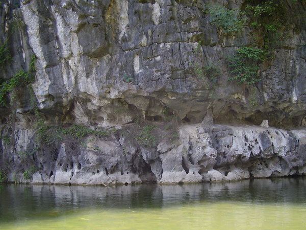 Limestone Cliff at Tam Coc
