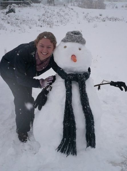 Me and the snowman