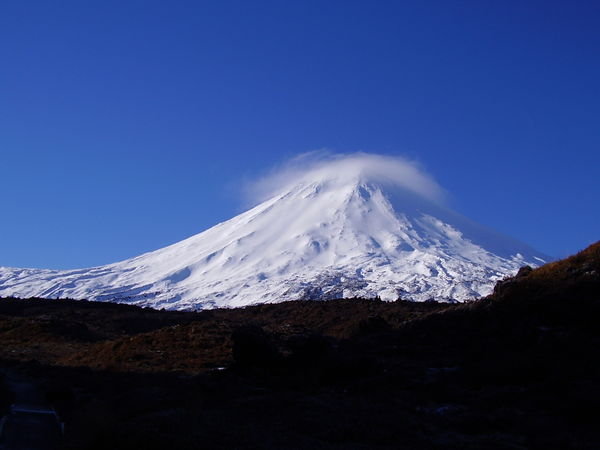 Ngauruhoe from the beginning of the Crossing