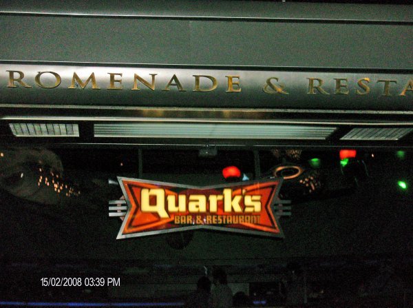Entering Quark's Bar