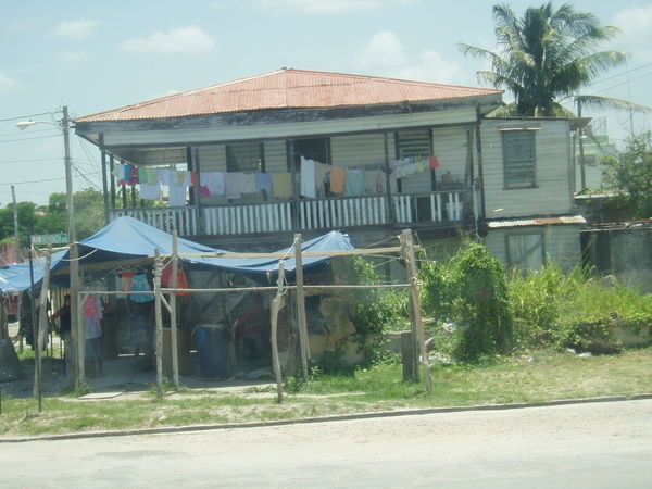 Belize typical house