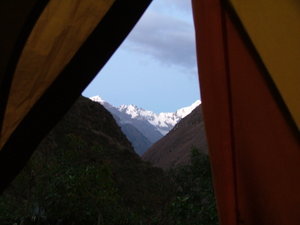 View from our tent