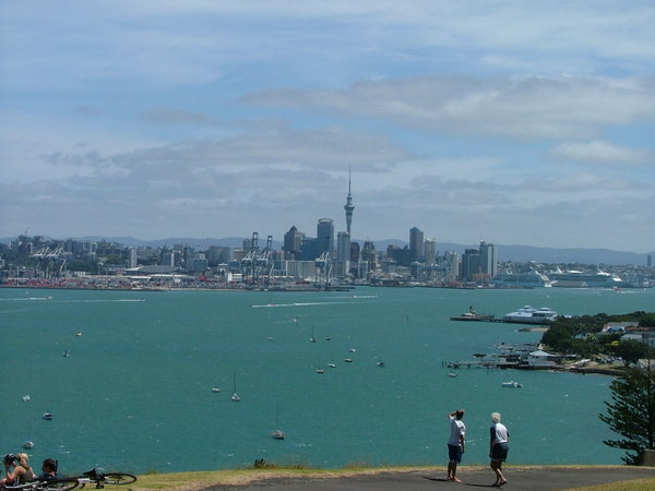 Auckland from Devonport headland