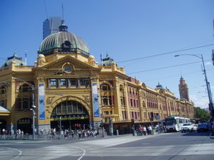 One of Melbournes railway stations.