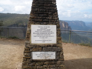 View and monument.