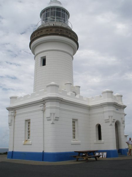 Lighthouse at Byron Bay.