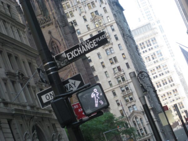 Outside NY Stock Exchange