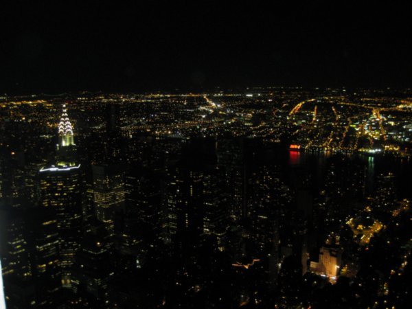Empire State at night