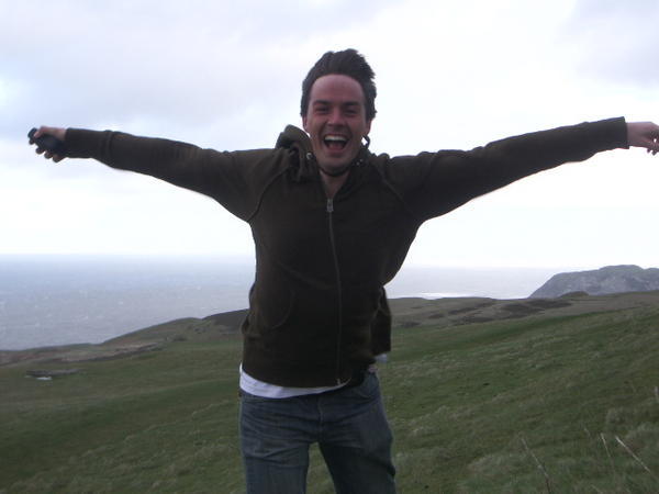 It is very windy on the north coast of Wales