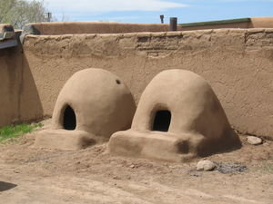 Hornos at the Taos Pueblo