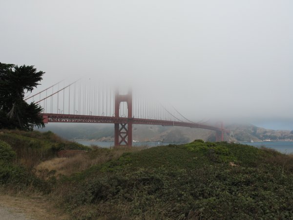 Golden Gate from afar