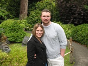 Jennifer and Mike at the Japanese Tea Garden