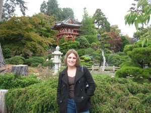 Jennifer at the Japanese Tea Gardens